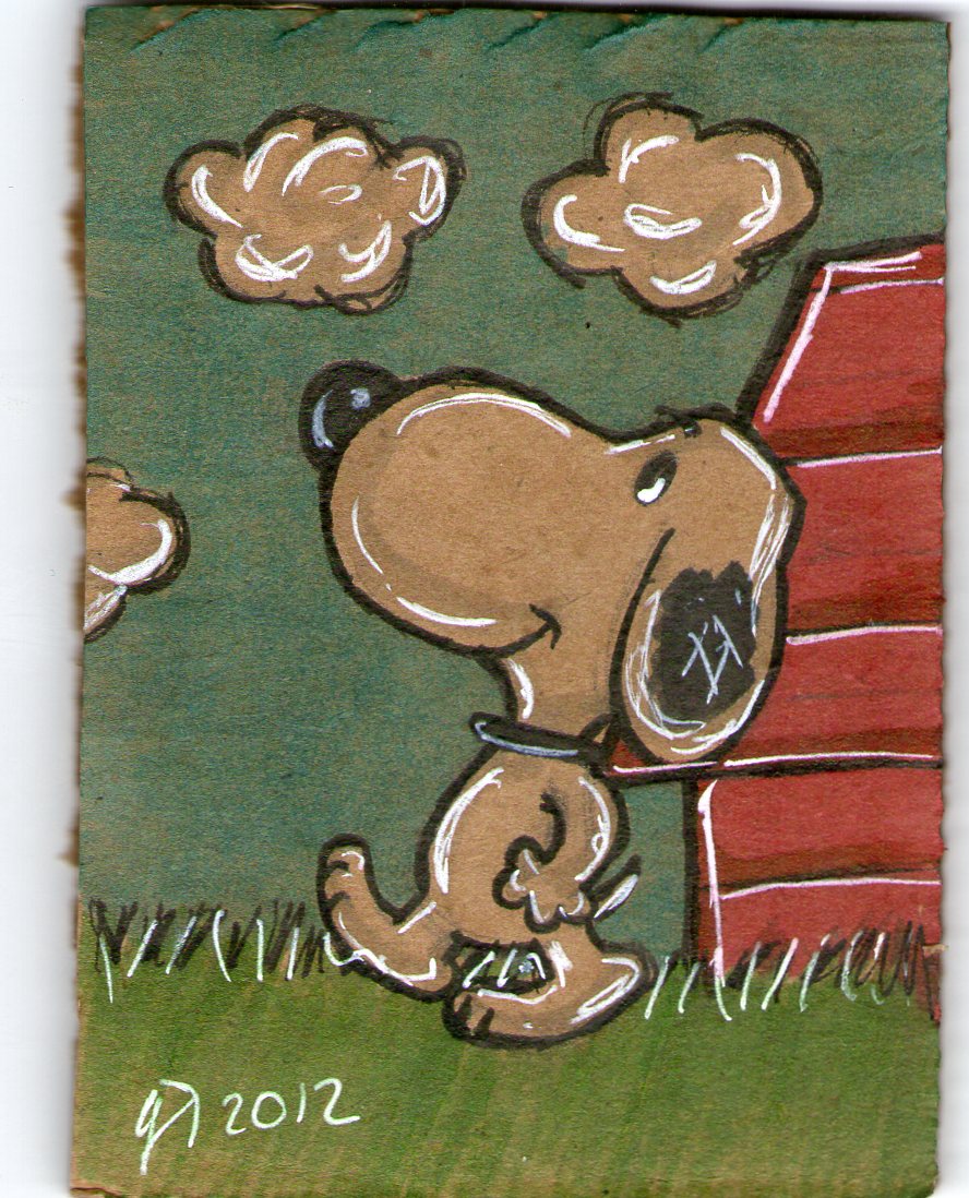 Snoopy PSC cardboard