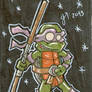 Donatello cardboard sketch card