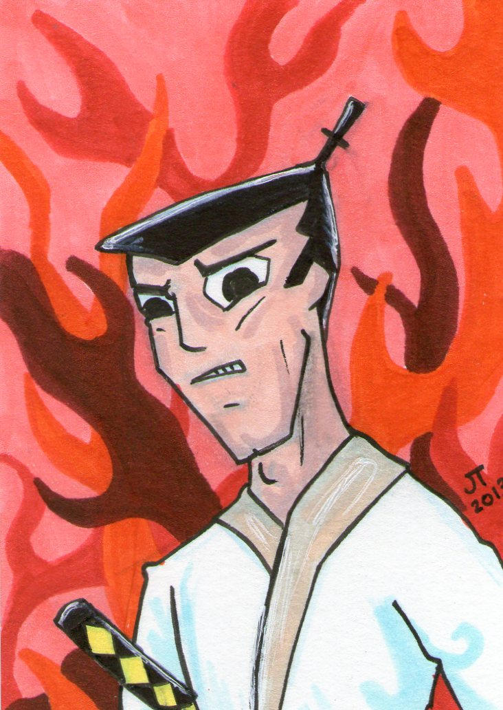 Samurai Jack Rave Deviantart Samurai Jack by johnnyism on DeviantArt