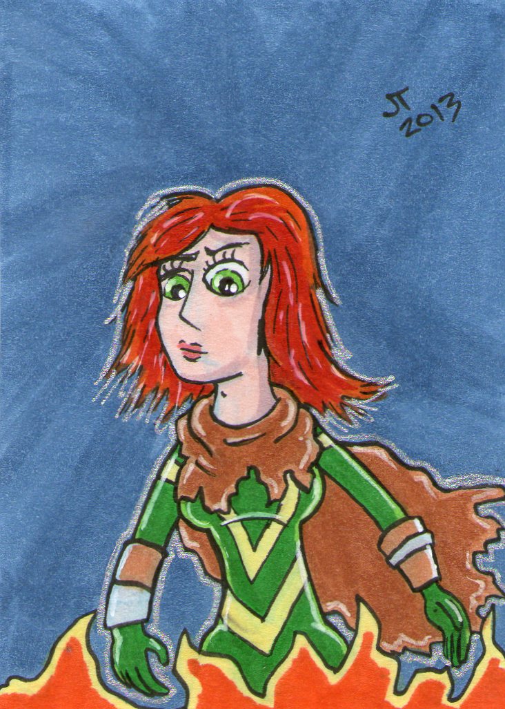 Hope Summers Sketch Card