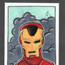 I am Iron Man sketch card