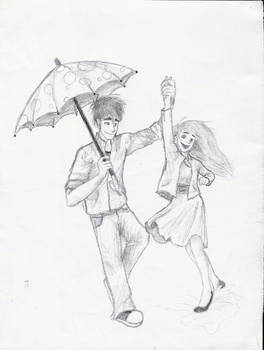 Just singin' and dancin' in the rain...