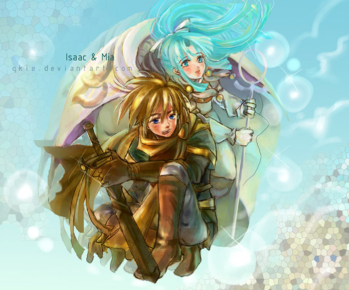 Isaac and Mia - GoldenSun