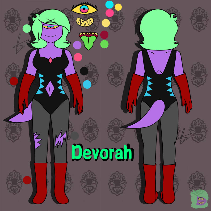 Devorah Rabbanifar ref de Devorah by Luisasashita on DeviantArt