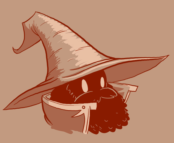 Bearded: Black Mage