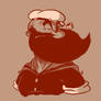 Bearded: Popeye