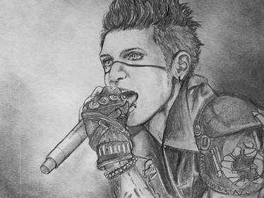 Andy Biersack of Black Veil Brides