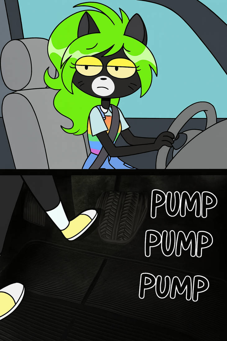 Flo playing with the pedals out of boredom by XenobladeDiamond10 on ...