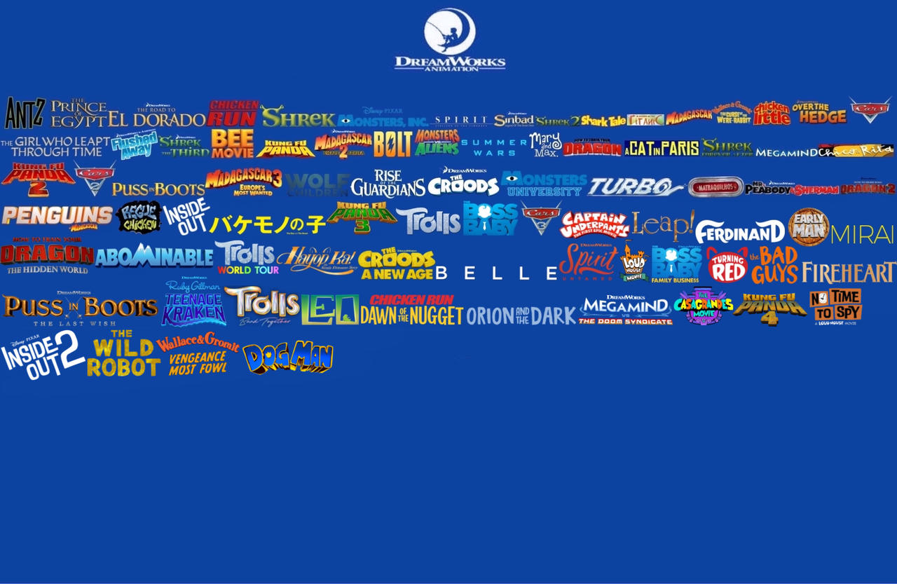 My DreamWorks AU Catalog by Hazy005 on DeviantArt