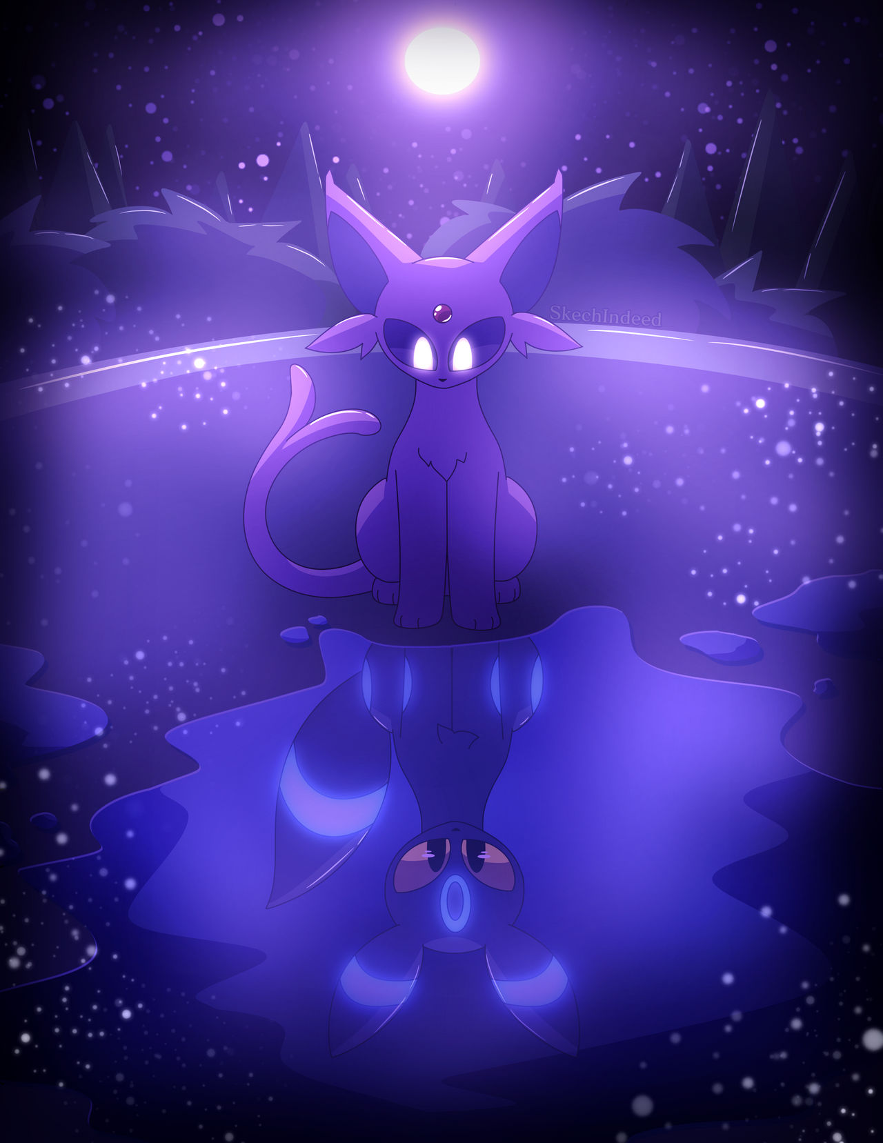 The Reflection - Pokemon Art by SkechIndeed on DeviantArt