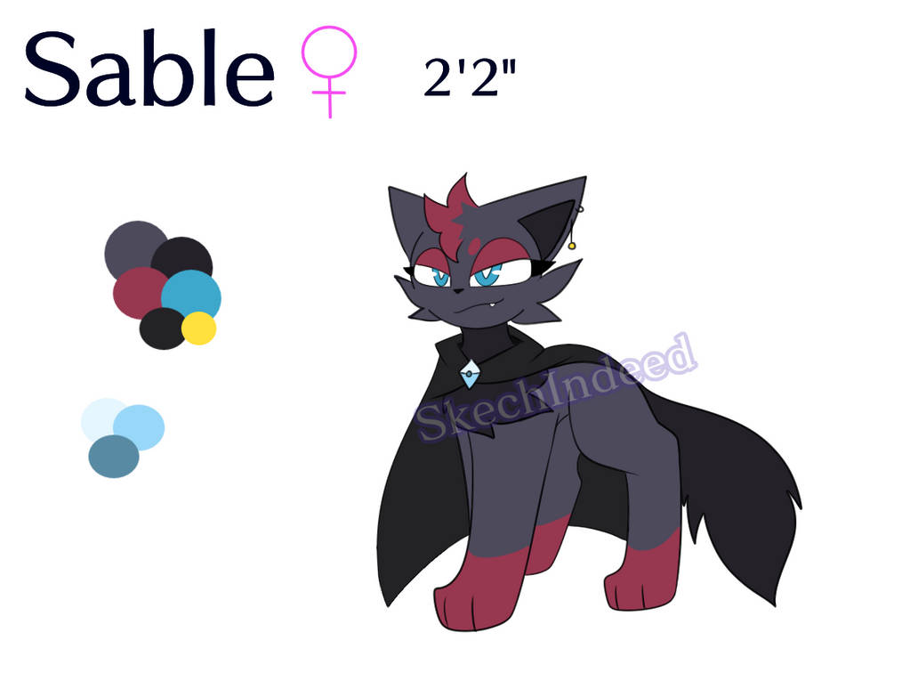 Sable Reference Sheet (CL Refs 11/13) by SkechIndeed on DeviantArt