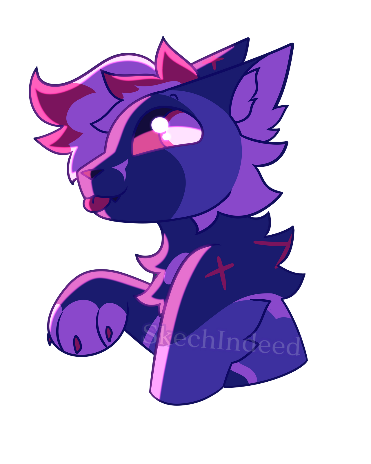 Raffle Prize Halfbody by SkechIndeed on DeviantArt