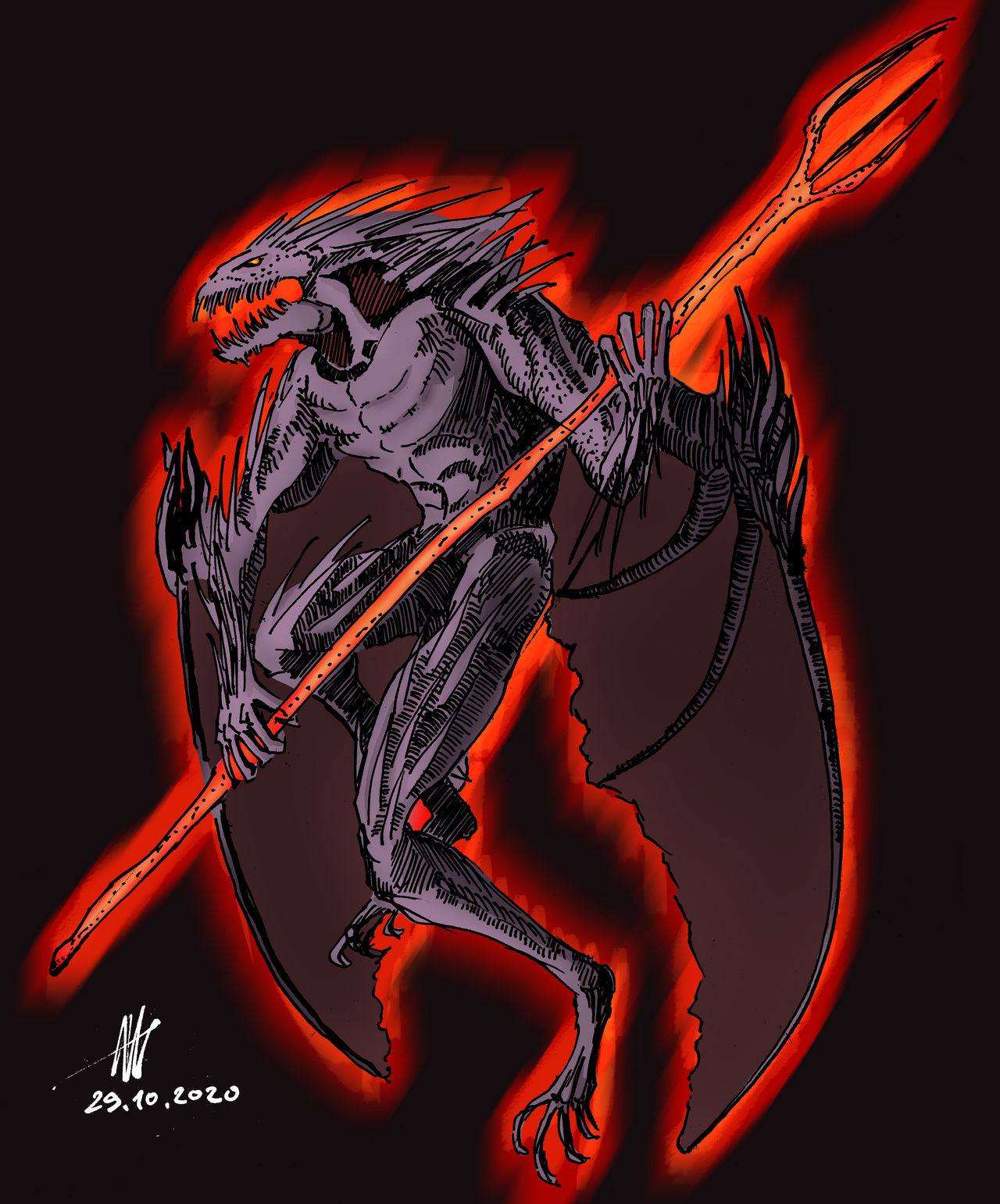 Python Devil Spined Devil by Monthly-Python on DeviantArt