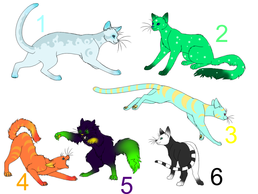 Lots O Cat Adoptables