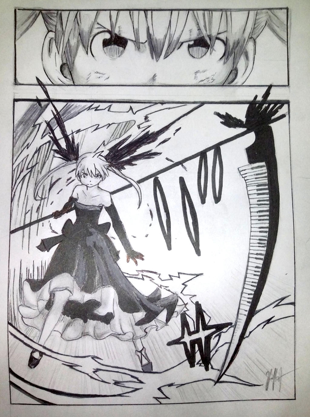 WV2256 Soul Eater Maka Albarn Soul Eater Anime Manga Art