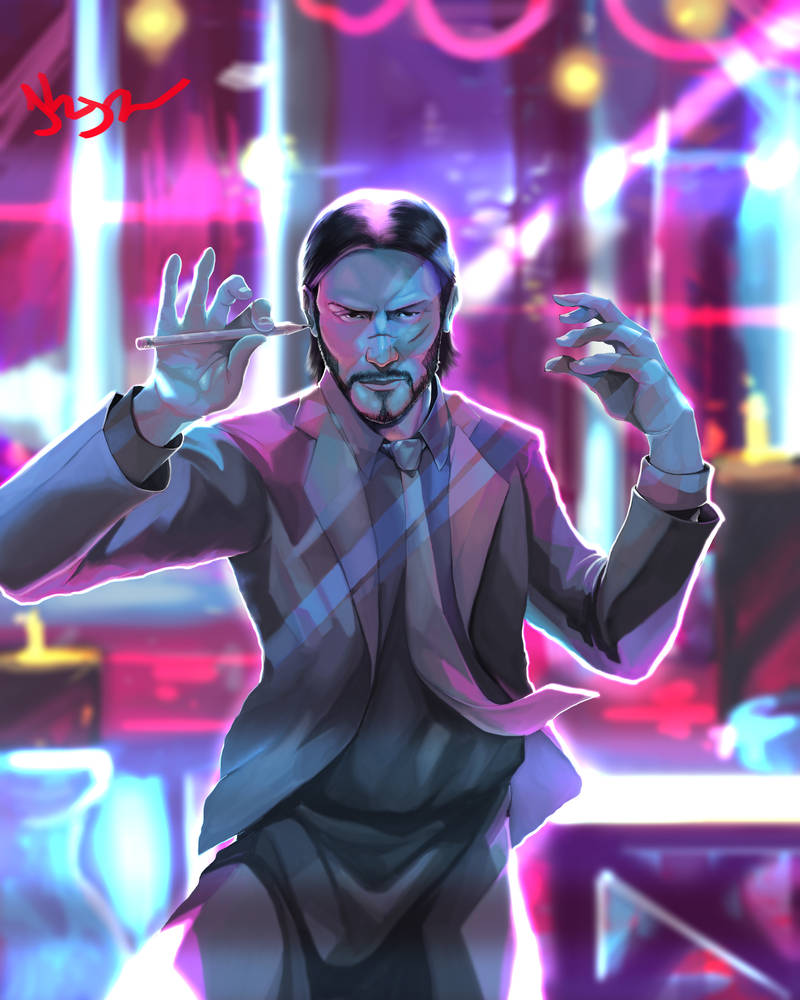 John Wick Neon