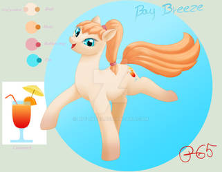 Character reference: Bay Breeze [pony OC]