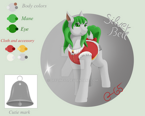Character reference: Silver Bell [ pony OC ]