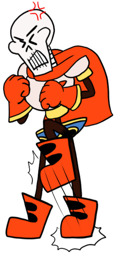 Papyrus Rage Papyrus angry stim by some-gamer-nerd on DeviantArt