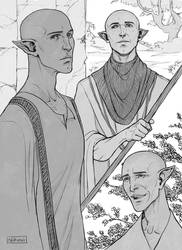 Many Solas sketches 1