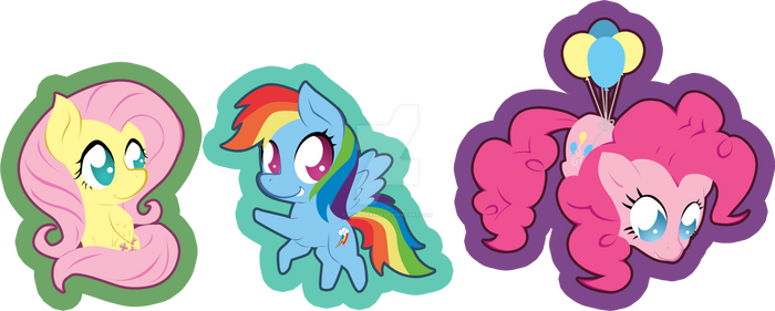 MLP Stickers Redone Part 1