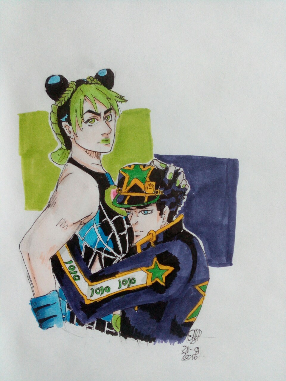 Jolyne Kujo Jotaro Kujo