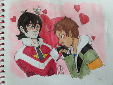 Klance valentine's day