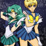 Sailor Uranus and Neptune