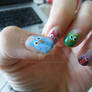 Owl Nail Art