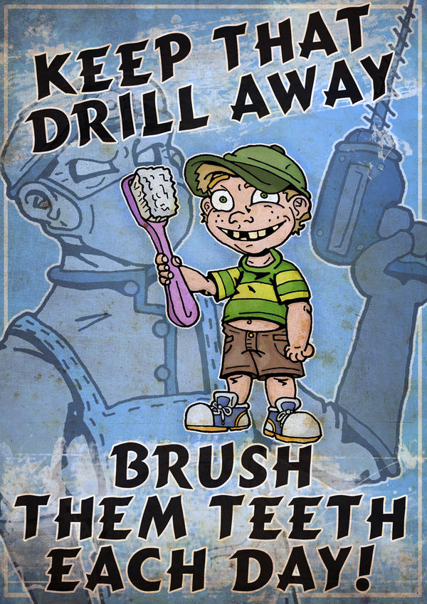 Brush them teeth!