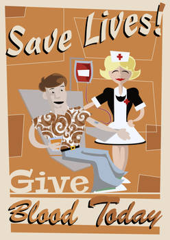 Save Lives! Give Blood Today