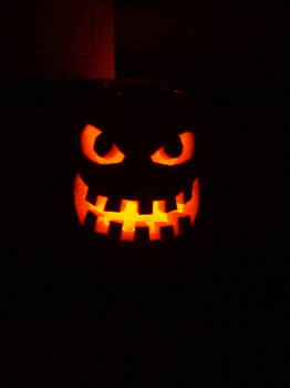 my super scary pumpkin XD