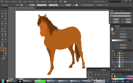 making a horse XD WIP