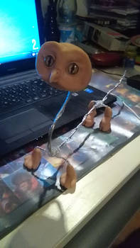 Fantasy Owl Creature (Poseable Doll) WIP 1