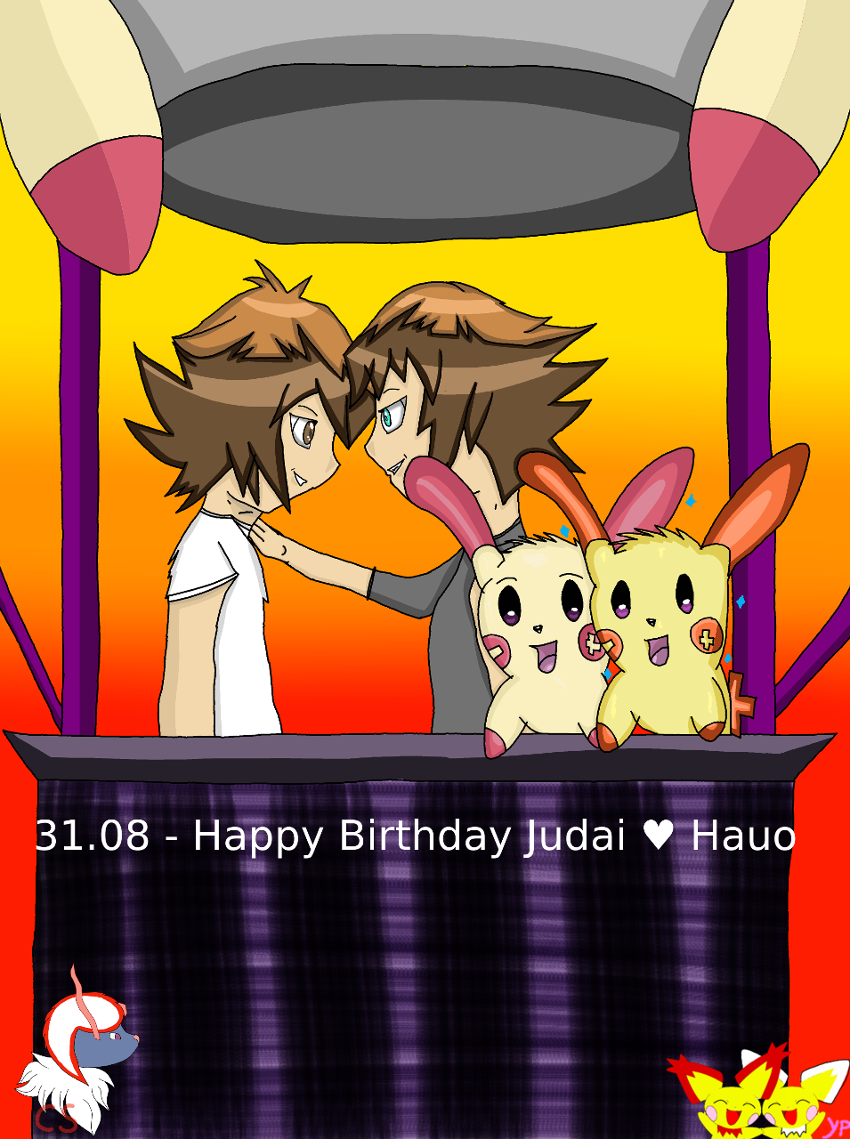 31.08 Happy B Day Judai x Hauo