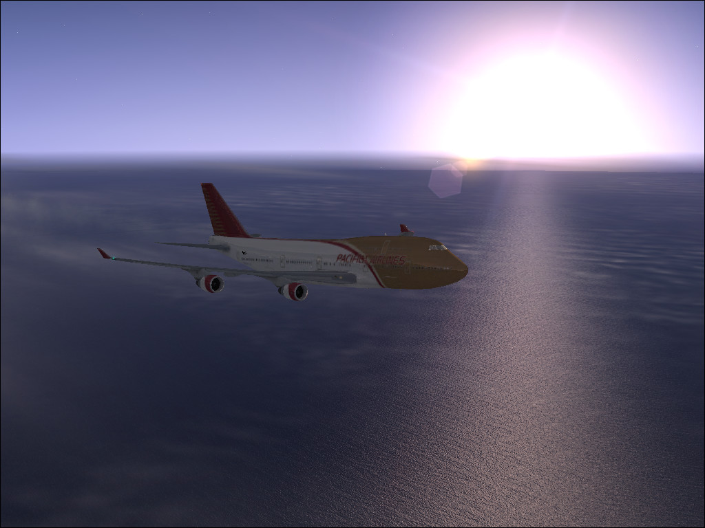 Sunrise Over the Pacific (FSX)