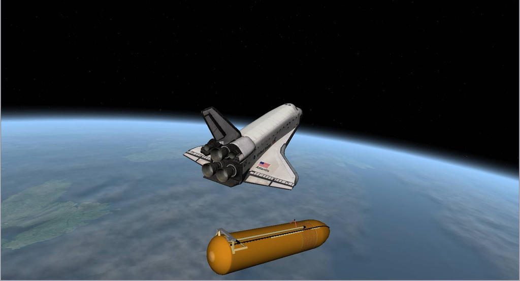 Space Shuttle Tank Jettison (Orbiter 2010) by HeavyMetalFreak2789 on ...