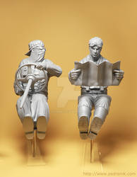 Steampunk Racers resin kit