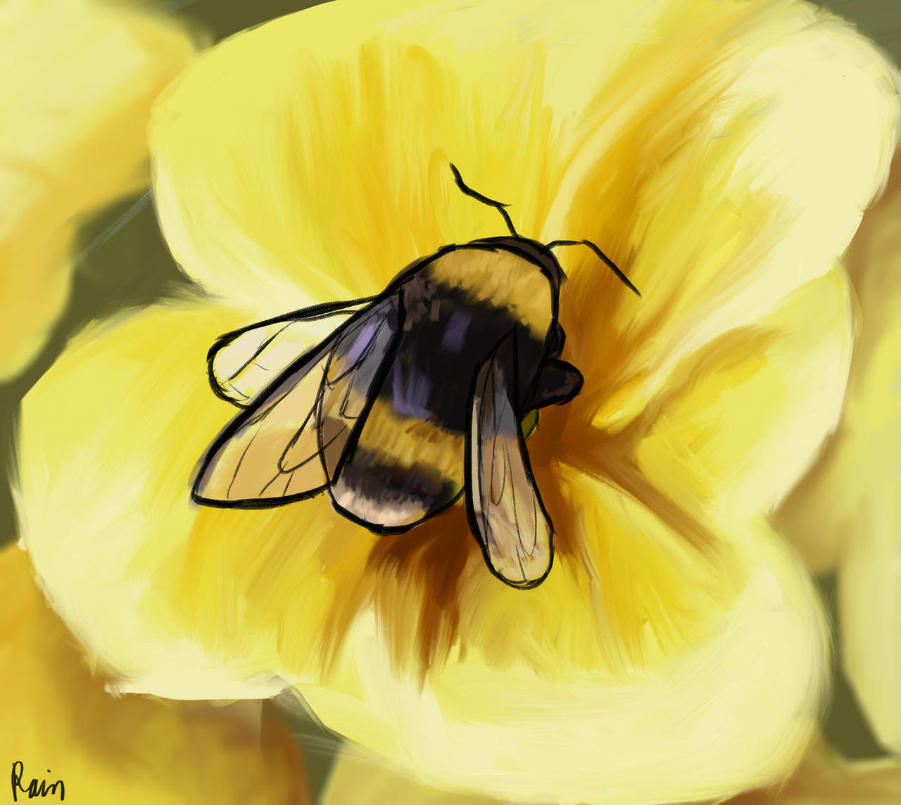 Bee Deviantart Style Bee by Dragonslayer5439 on DeviantArt