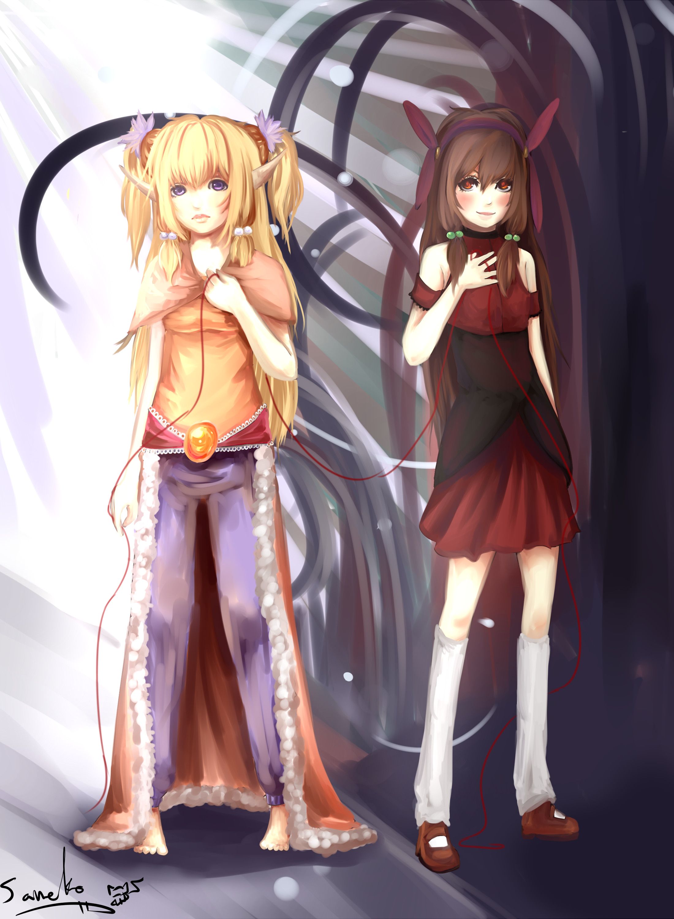 akari and amane commission