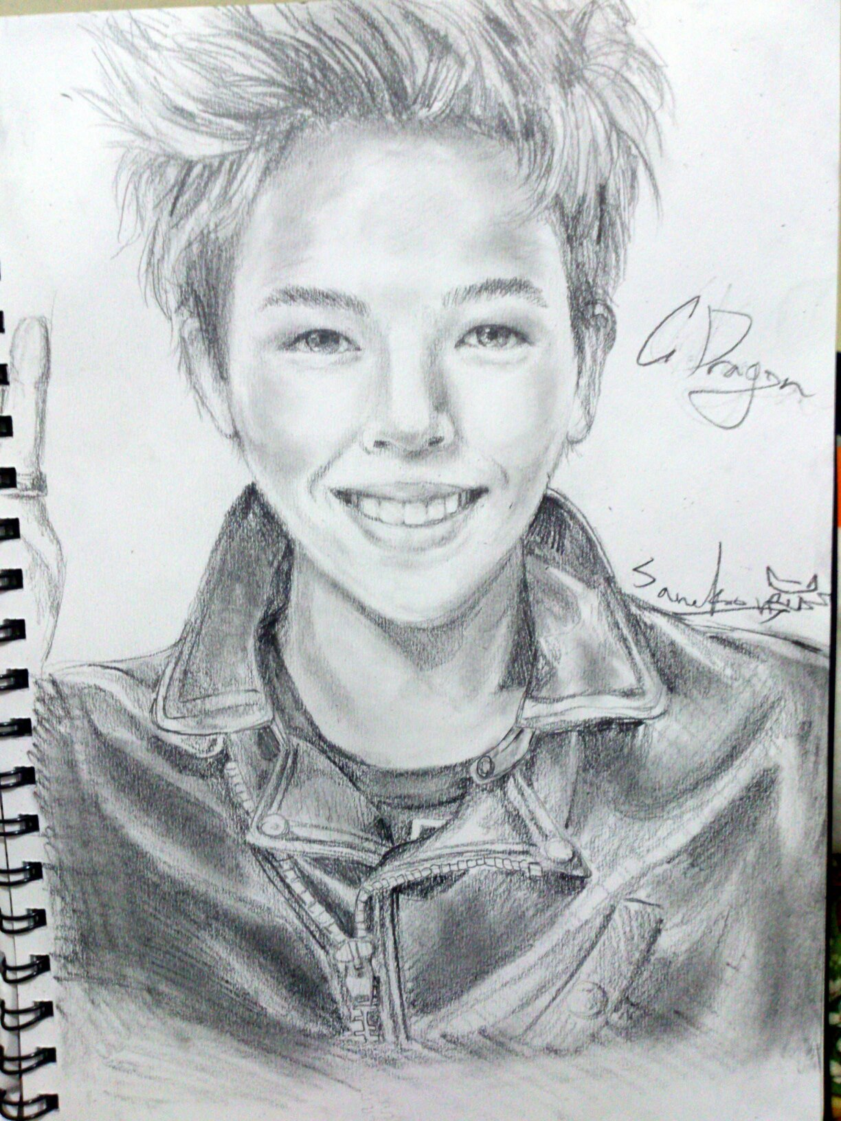 kpop portraits 1. GDragon gmarket