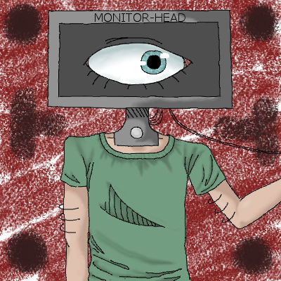 Computer Head Deviantart Monitor-Head by Monitor-Head on DeviantArt