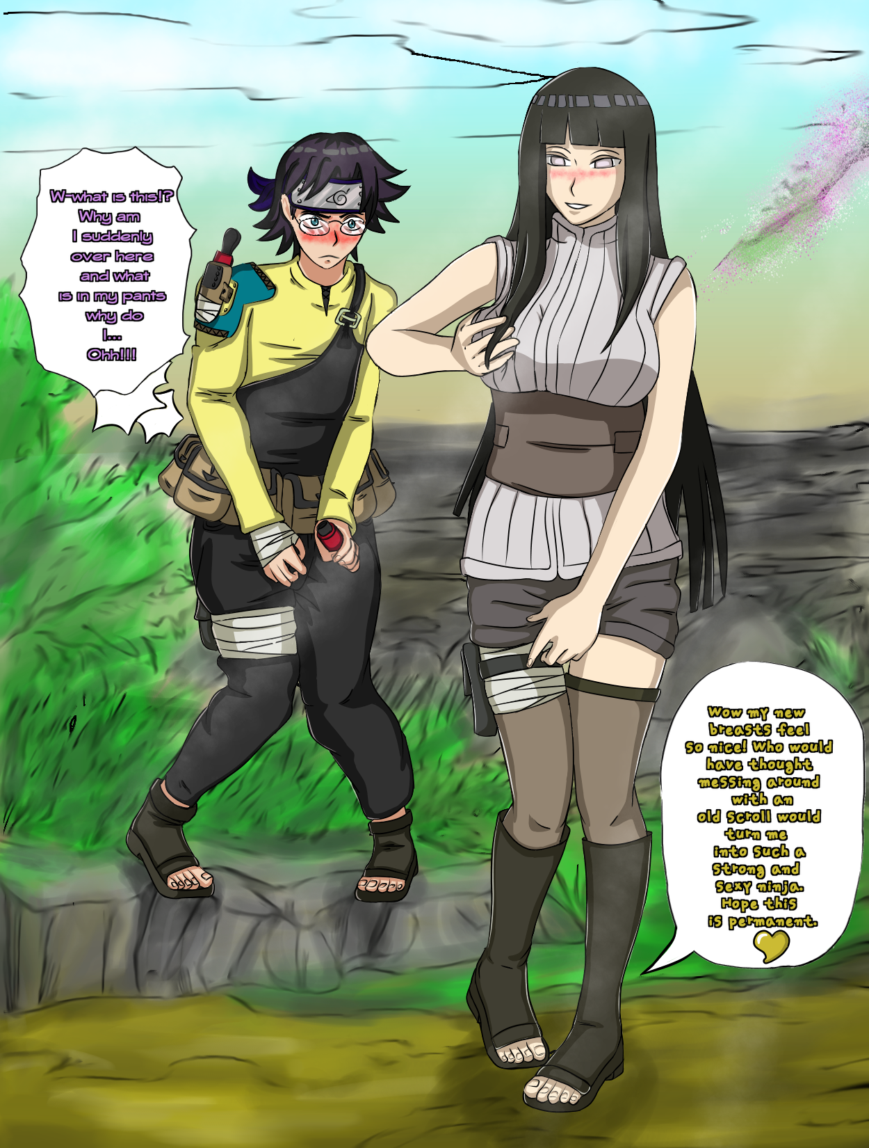 Body Switchin The Switch Scroll Again! (Body Swap - Commission) by UmbraCallistis on ...