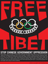 Free Tibet Poster