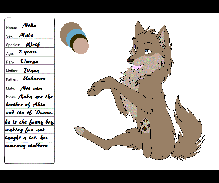 Noka Wolf Oc by Nuller4444 on DeviantArt Noka Wolf Oc by Nuller4444 on DeviantArt