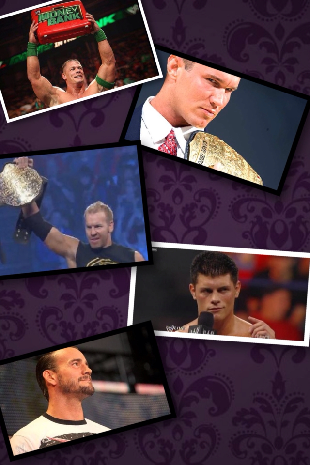 My Favorite Wrestlers from WWE Collage