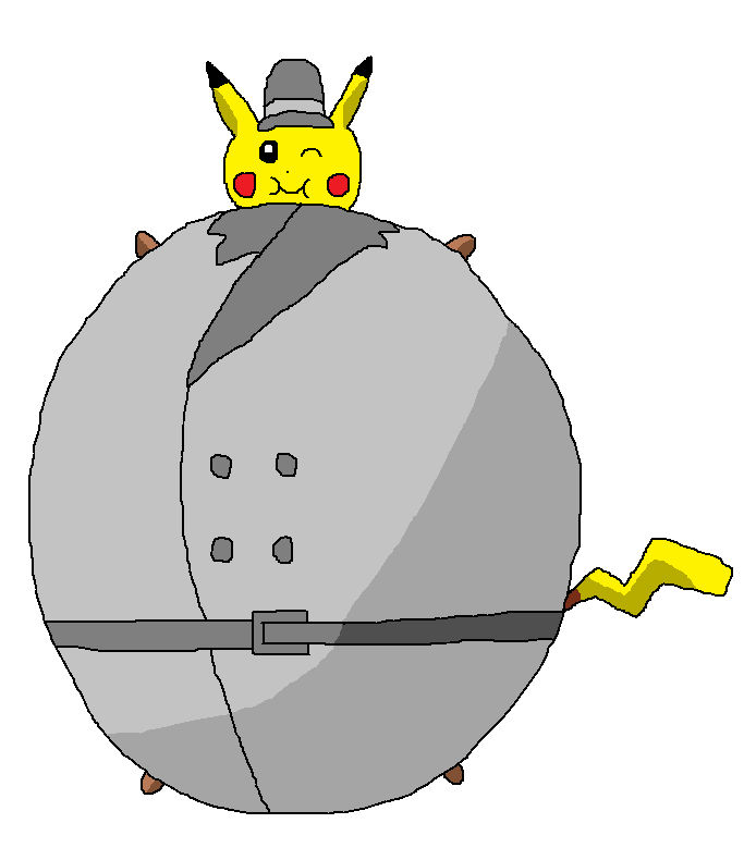Pikachu Pokemon Inflation Inspector Pikachu inflated by PokeChamp9 on DeviantArt