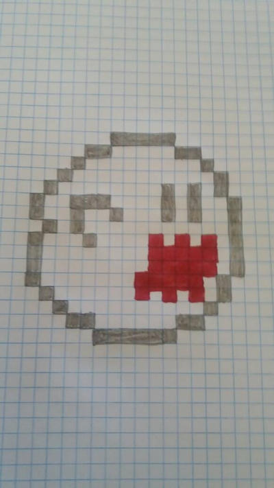 16-bit Boo by PokeChamp9 on DeviantArt