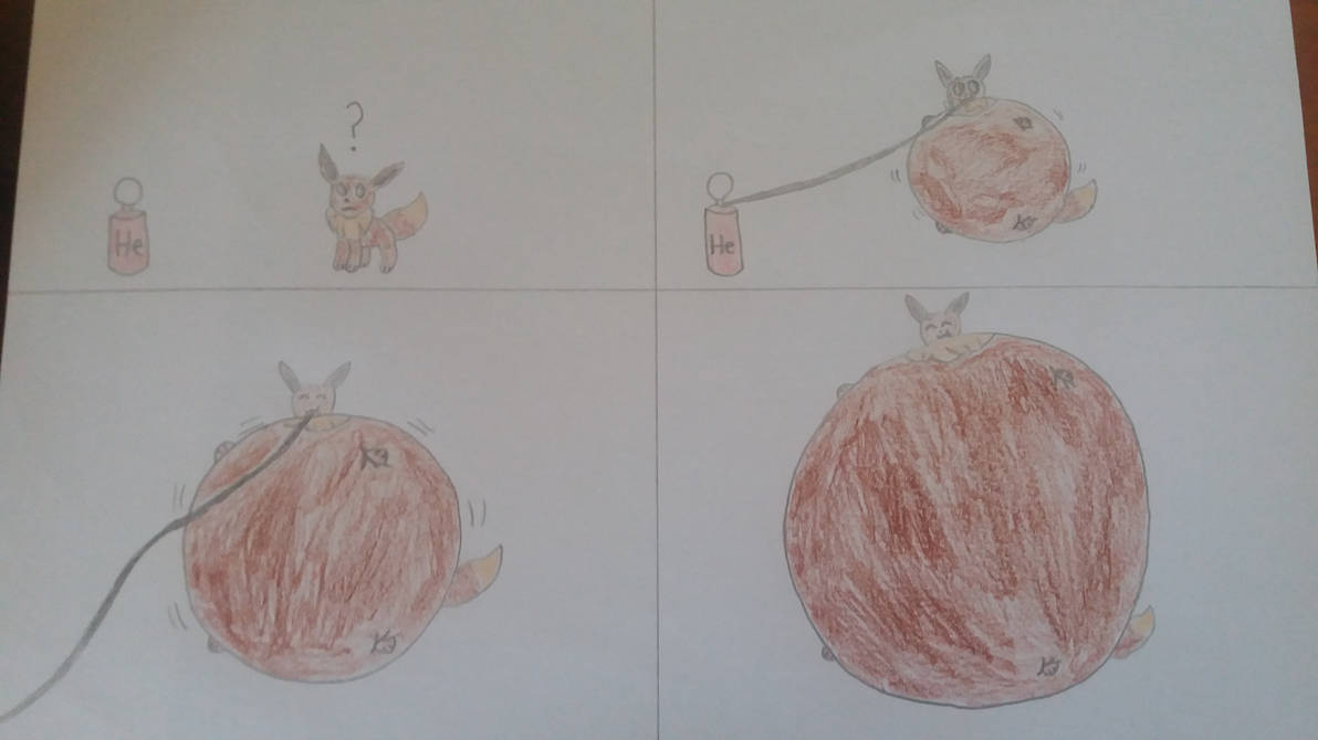 Eevee Inflation Eevee inflation comic by TruePokeChamp8 on DeviantArt