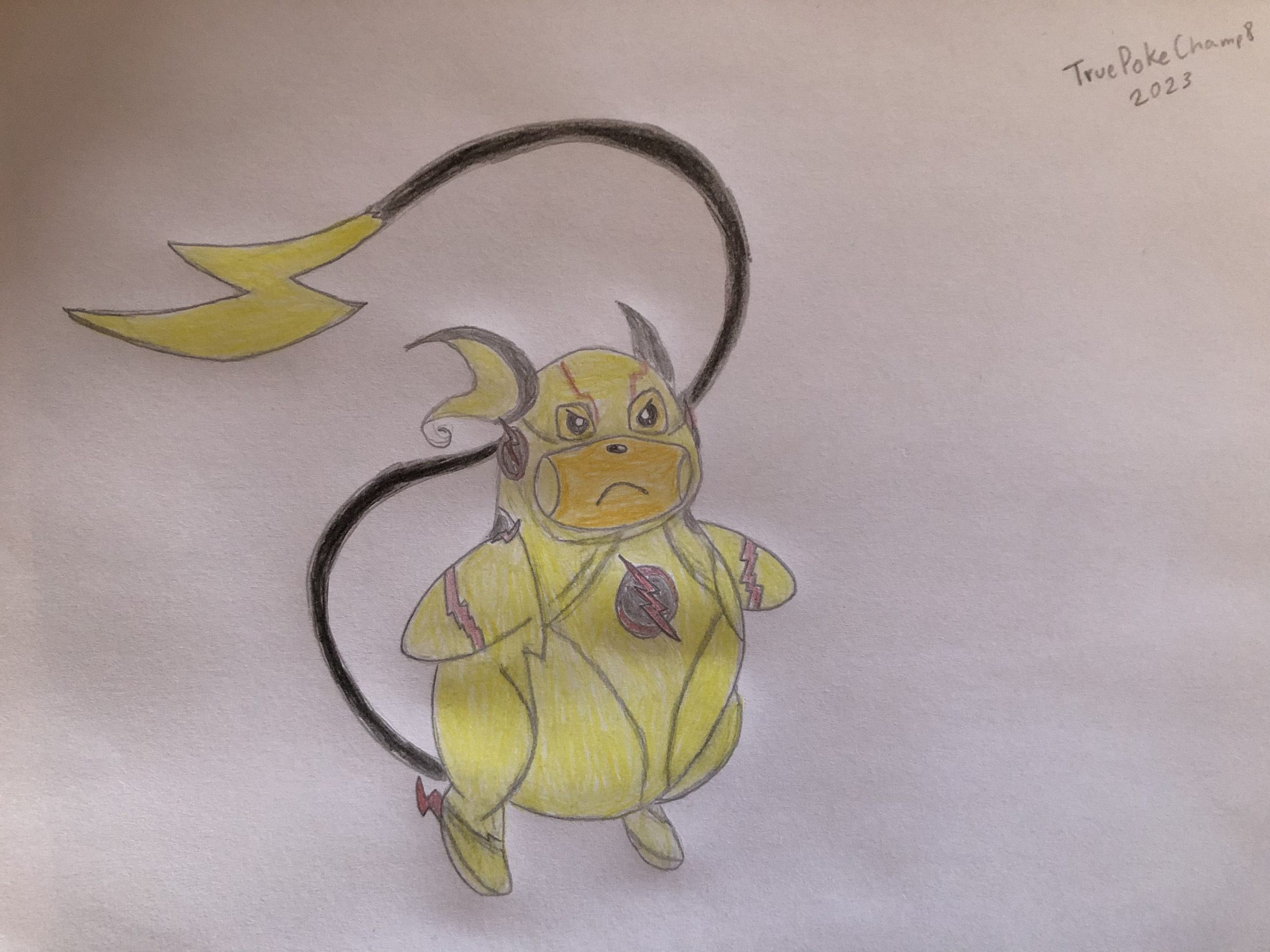 Reverse Flash Raichu by PokeChamp9 on DeviantArt